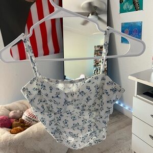 Floral Print Women's Top